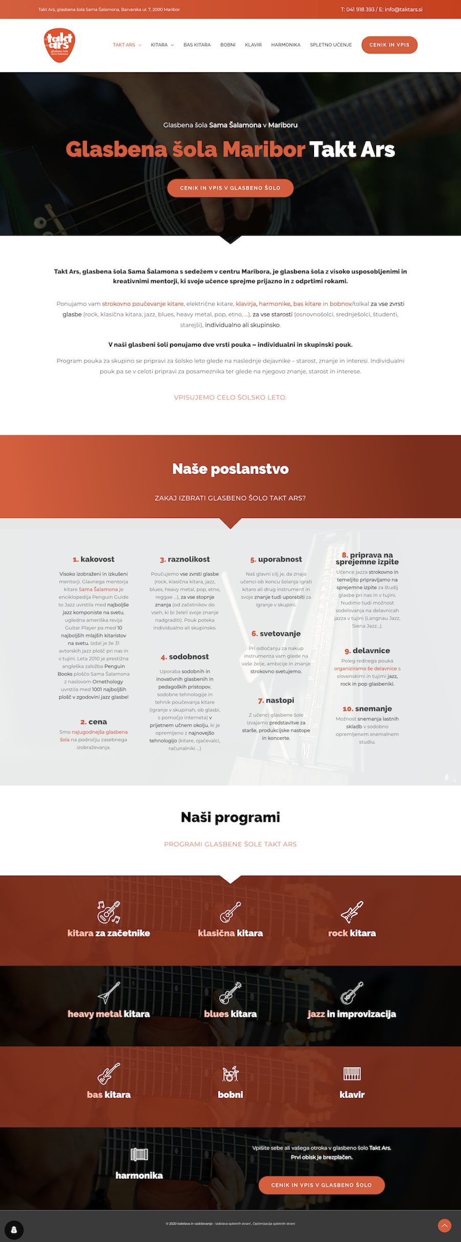 Izdelava spletnih strani Taktars