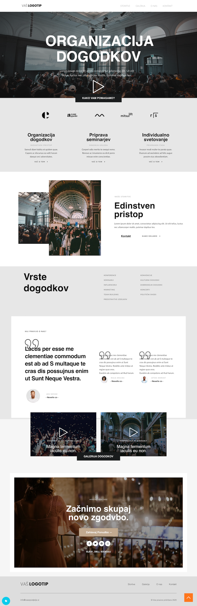 Tipske spletne strani 3 tipska stran b